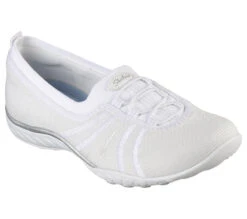 Skechers Relaxed Fit: Breathe-Easy - Simple Pleasure 13 Skechers Relaxed Fit: Breathe-Easy - Simple Pleasure -Skeech Shoes Shop 100247 WHT F
