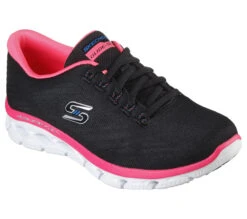 Skechers Glide-Step Flex - Sheer Virtue -Skeech Shoes Shop 104309 BKHP E