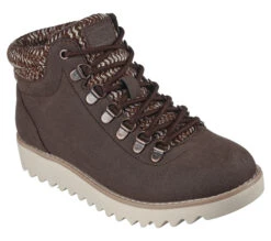 Skechers BOBS Mountain Kiss - Cute Factor -Skeech Shoes Shop 113420 BRN F