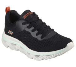 Skechers BOBS Sport Arc Waves - BOBS Star -Skeech Shoes Shop 117168 BLK F