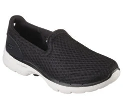 Skechers GOwalk 6 - Big Splash -Skeech Shoes Shop 124508 BKW F