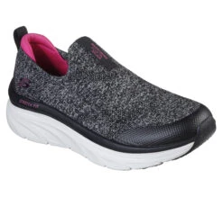 Skechers Relaxed Fit: D'Lux Walker - Quick Upgrade -Skeech Shoes Shop 149128 BKPK F