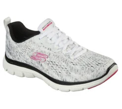 Skechers Flex Appeal 4.0 - Vivid Spirit -Skeech Shoes Shop 149301 WBK F