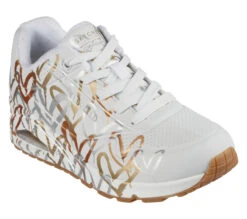 Skechers X JGoldcrown: Uno - Metallic Love -Skeech Shoes Shop 155523 WTGD F