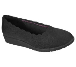 Skechers Cleo Flex Wedge - Spellbind -Skeech Shoes Shop 158156 BBK F