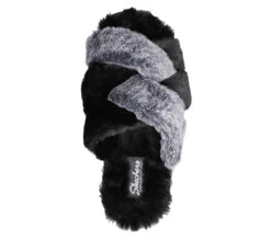 Skechers Cozy Slide - Lovely Vibes -Skeech Shoes Shop 167634 BLK C