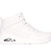 Skechers Uno - High Regards -Skeech Shoes Shop 177099 WHT