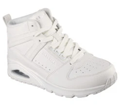 Skechers Uno - High Regards -Skeech Shoes Shop 177099 WHT E