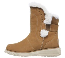 Skechers Keepsakes Wedge - Cozy Peak -Skeech Shoes Shop 49811 TAN E