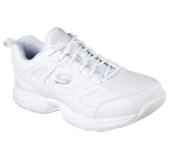 Skechers Work Relaxed Fit: Dighton - Bricelyn SR -Skeech Shoes Shop 77200EC WHT E